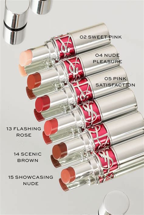 ysl candy glaze lip gloss stick sample|ysl candy glaze lipstick.